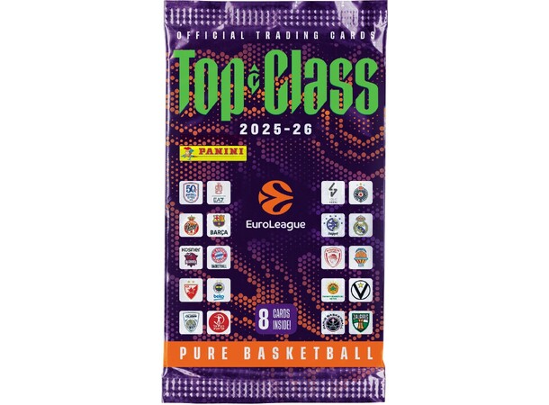 EuroLeague Top Class 2025-26 Booster Box Basketball 