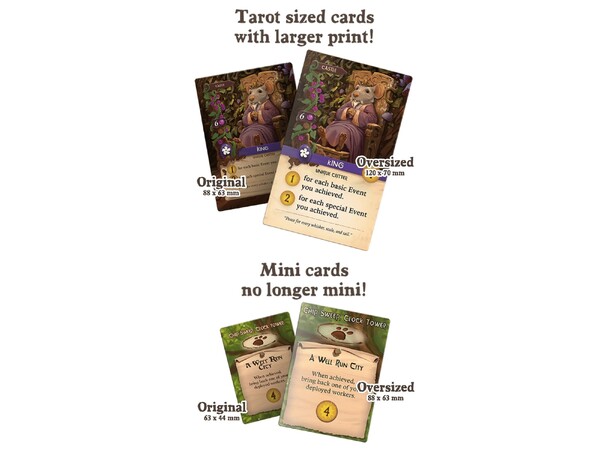 Everdell Oversized Cards CE Expansion Expansion till Everdell Collectors Ed 