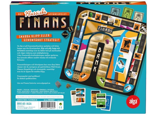 Finans Brädspel Svensk utgåva 