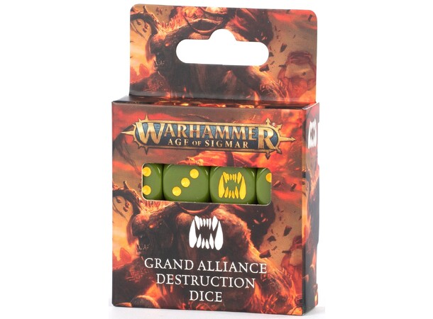Grand Alliance Destruction Dice Set Warhammer Age of Sigmar 