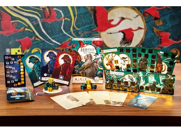 Hercules and the 12 Labors Brädspel 