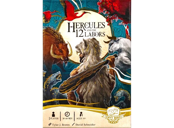 Hercules and the 12 Labors Brädspel 