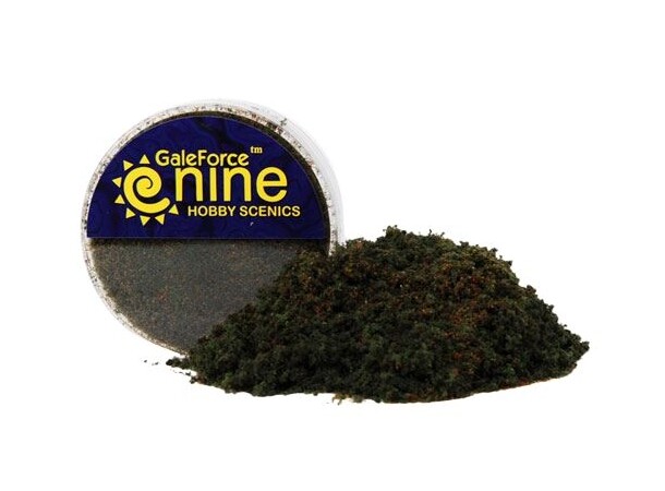 Hobby Scenics Dark Conifer Flock Blend Gale Force Nine 
