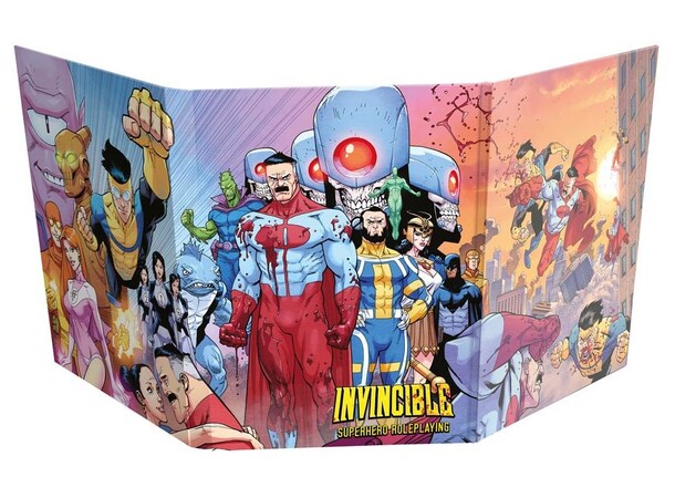 Invincible Superhero RPG GM Screen 