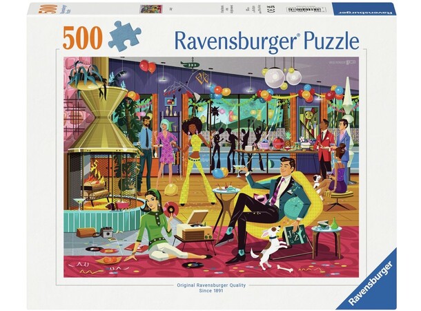 Jazzy Party Time 500 bitar Pussel Ravensburger Puzzle 