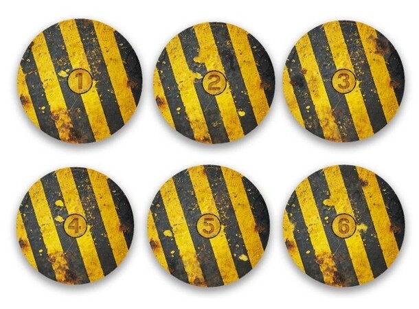 Kill Team Objectives Danger Zone - 6 st AK Interactive 