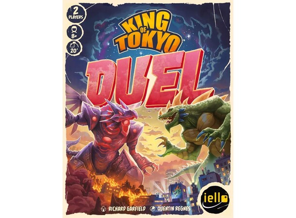 King of Tokyo Duel Brädspel 
