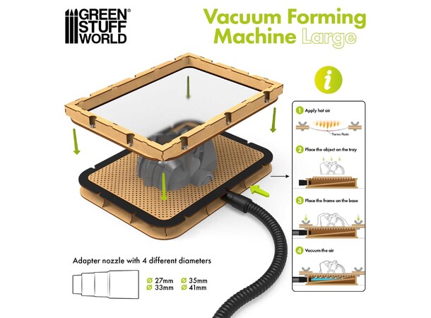 Large Vacuum Forming Machine Green Stuff World 