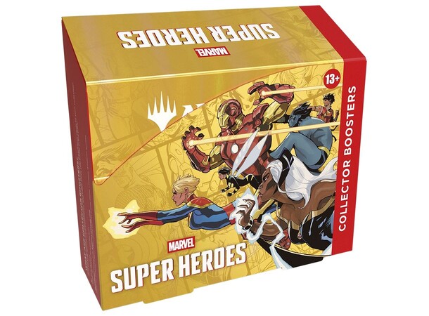 Magic Marvel Super Heroes Coll Display 