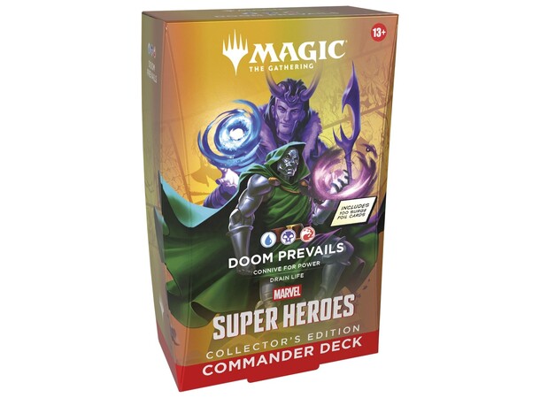 Magic Marvel Super Heroes Commander CE 4 Coll Commander Deck - Doom Prevails 