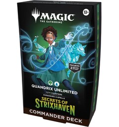 Magic Secrets of Strixhaven Commander #5 Quandrix Unlimited