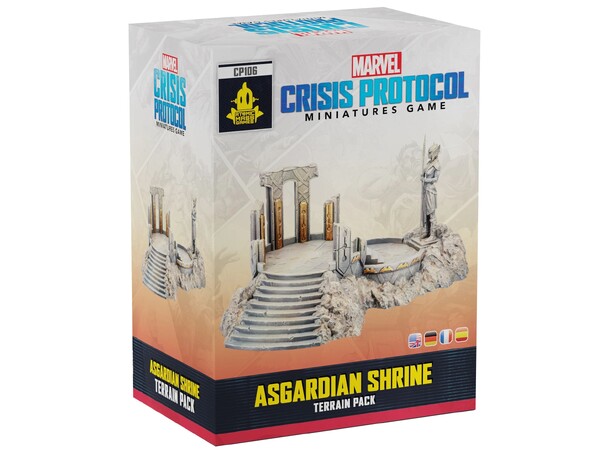 Marvel Crisis Protocol Asgardian Shrine Terrain Pack till Marvel Crisis Protocol 