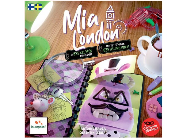 Mia London Brädspel Svensk utgåva 