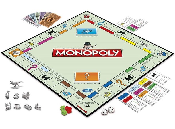 Monopoly Brädspel Svensk utgåva 