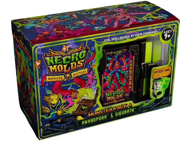 Necromolds Monster Battles MonsterPack 4 Ankropora & Sigurath 