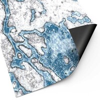 Neoprene Mat 44x60 Blizzard Hollows Green Stuff World - 114 x 155 cm