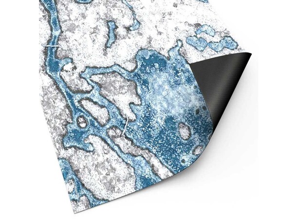 Neoprene Mat 44x60 Blizzard Hollows Green Stuff World - 114 x 155 cm 