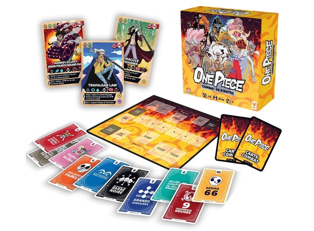 One Piece Pirate Battle Kortspel 