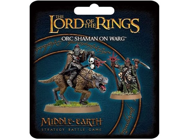 Orc Shaman on Warg Middle-earth Strategy Battle Game 