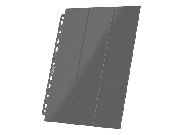Pages 18-pocket x10 Grå Ultimate Guard Plastfickor 