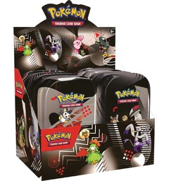 Pokemon Black Bolt/White Flare Tin x8 Tin Box - 8 st