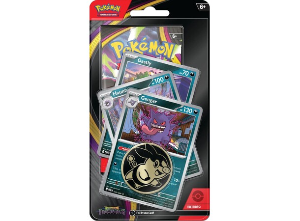 Pokemon Pitch Black Premium Checklane #1 Gastly - Haunter - Gengar 