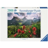 Pristine Mountains 2000 bitar Pussel Ravensburger Puzzle
