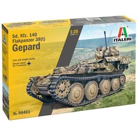 Sd Kfz 140 Flakpanzer 38t Gepard Italeri 1:35 Byggsats