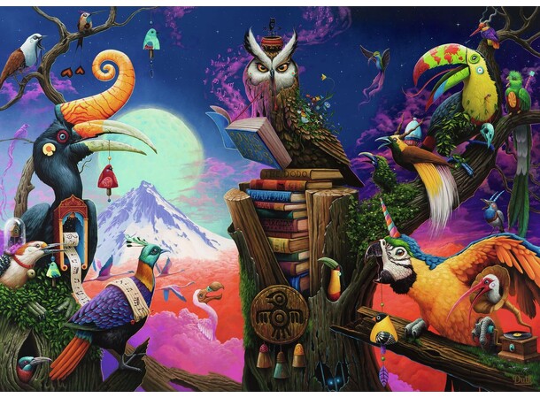 Songs of Extinct Birds 1000 bitar Pussel - Ravensburger Puzzle 