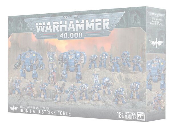 Space Marines Iron Halo Strike Force ***SLUTSÅLD*** 