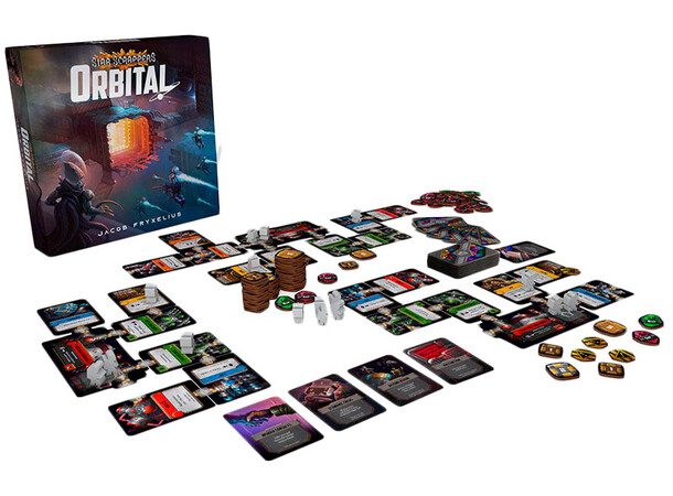 Star Scrappers Orbital Brädspel Svensk utgåva 