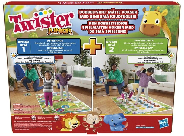 Twister Junior 2 Games In 1 NO/DK 