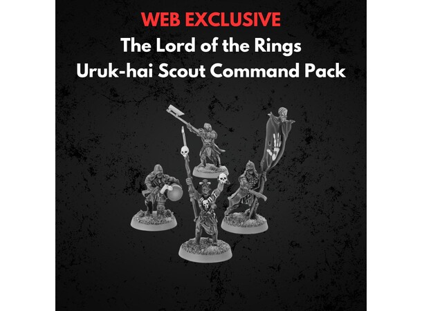Uruk-hai Scout Command Pack Middle-earth Strategy Battle Game 
