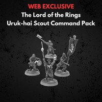 Uruk-hai Scout Command Pack Middle-earth Strategy Battle Game