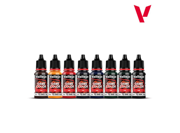 Vallejo Game Color Set Inks 