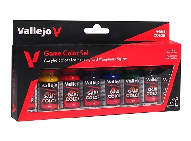 Vallejo Game Color Set Inks 