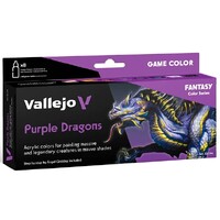 Vallejo Game Color Set Purple Dragons 