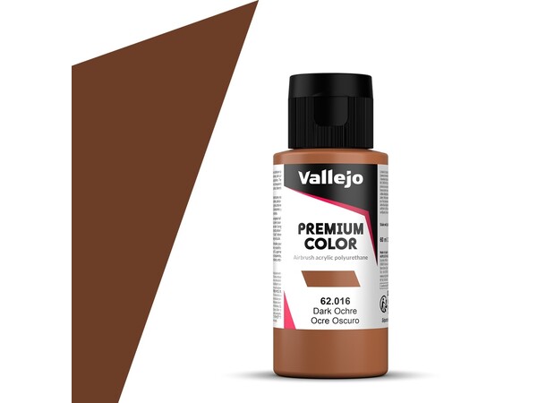 Vallejo Premium Dark Ochre 60ml Premium Airbrush Color 