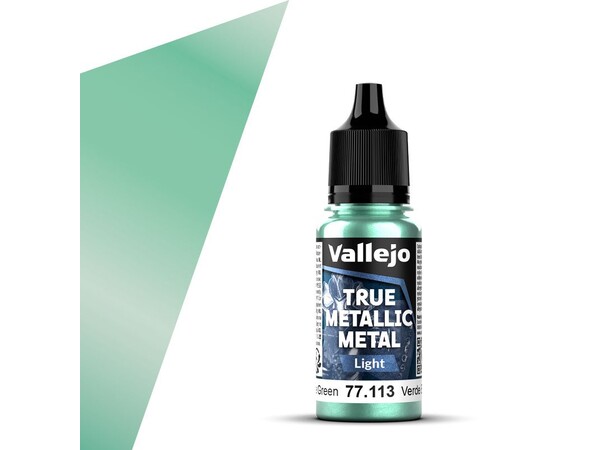 Vallejo True Metallic Light Beetle Green True Metallic Metal 