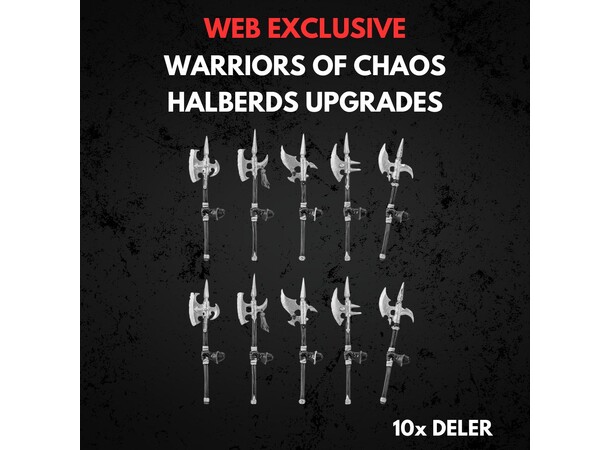 Warriors of Chaos Halberds Upgrades Warhammer The Old World 
