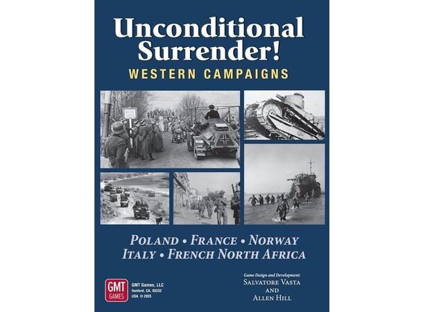 Western Campaigns Brädspel Unconditional Surrender 