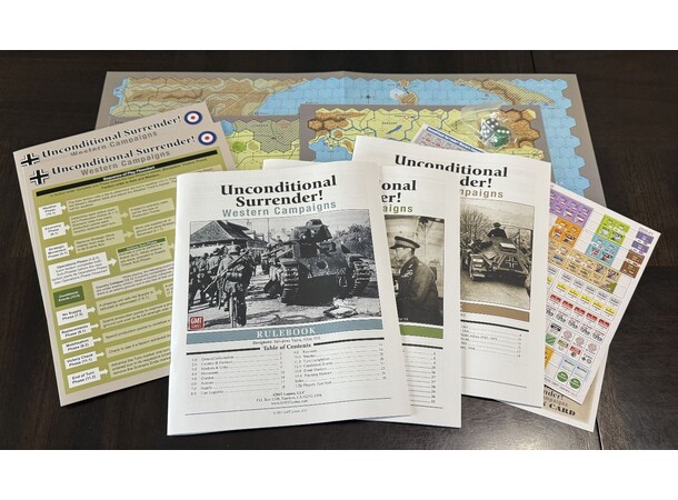 Western Campaigns Brädspel Unconditional Surrender 