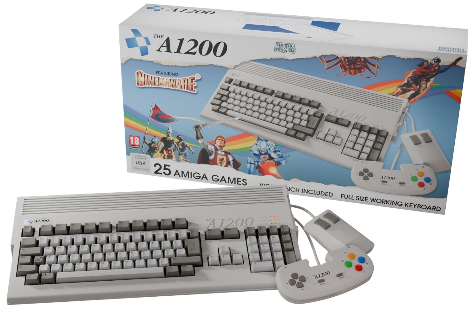 The A1200 Retrospelkonsol