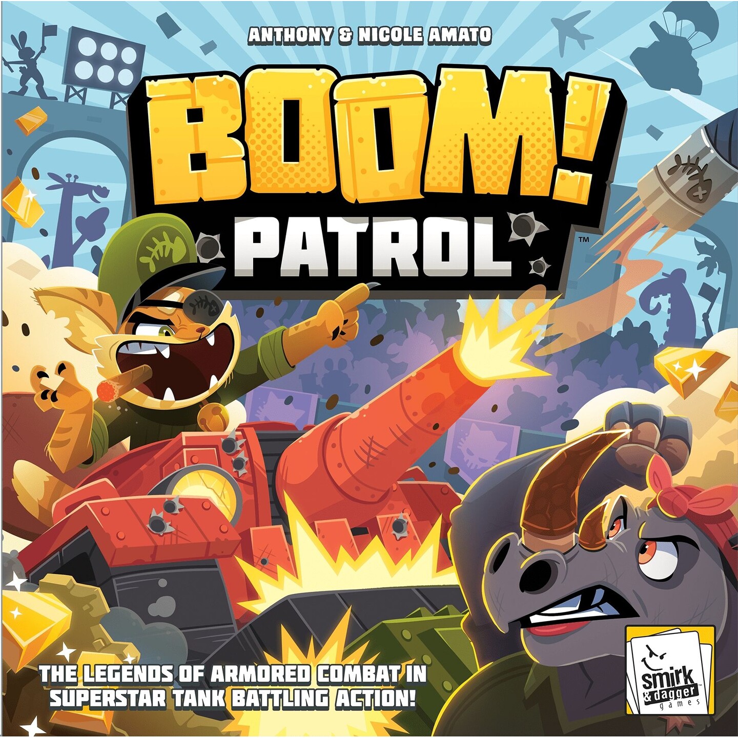 BOOM Patrol Brädspel