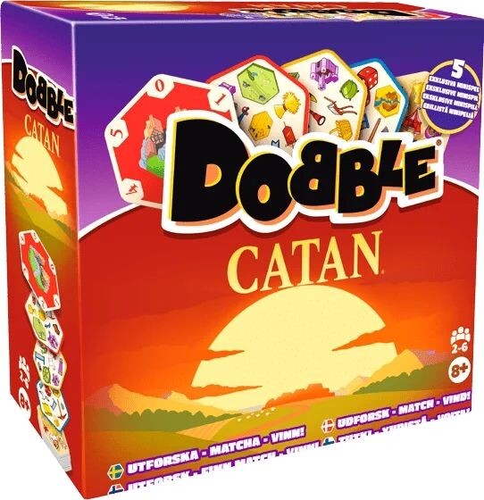 Dobble Catan Brädspel Svensk utgåva
