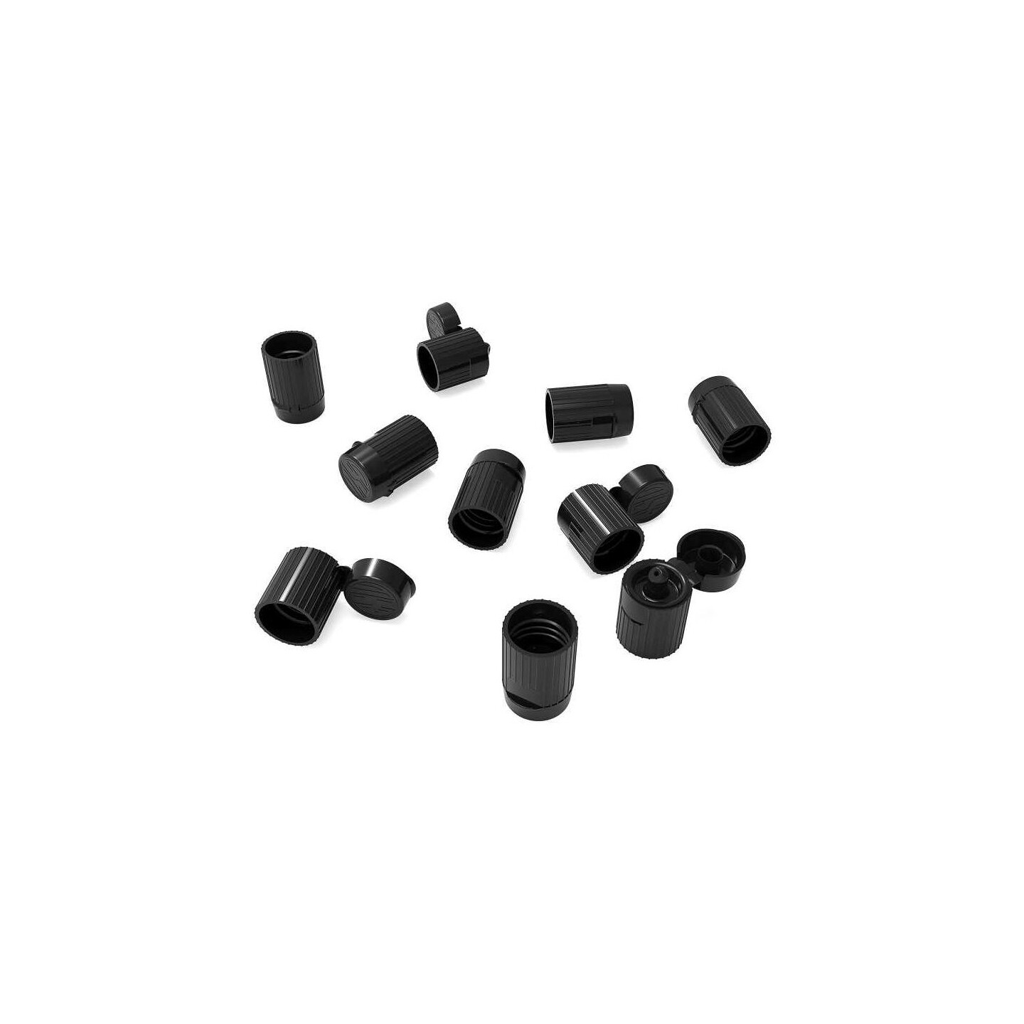 Flip-Top Dropper Caps x10 Green Stuff World