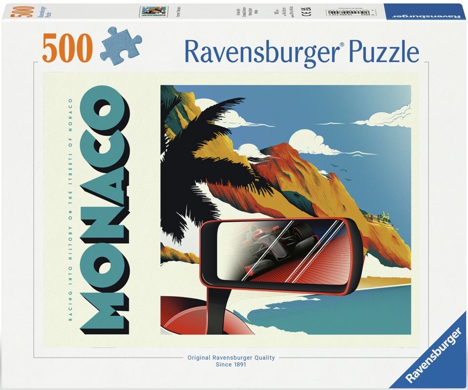 Formel 1 Monaco 500 bitar Pussel Ravensburger Puzzle