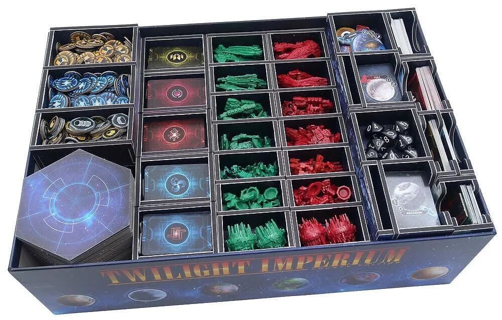 Twilight Imperium Prophecy Color Insert Prophecy of Kings - Folded Space