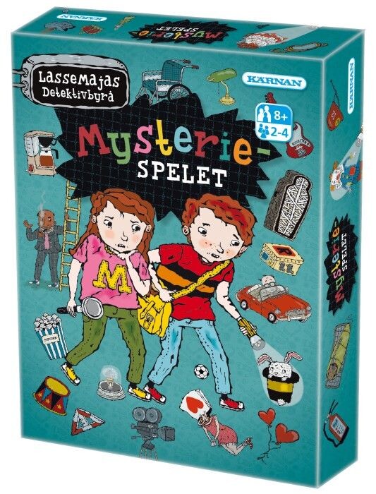 Lassemaja Mysteriespelet Brädspel Svensk utgåva