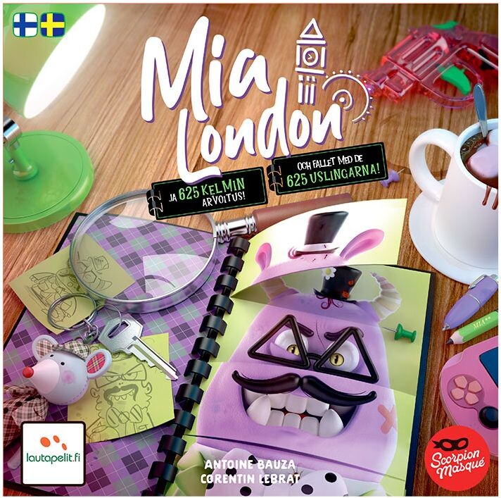 Mia London Brädspel Svensk utgåva